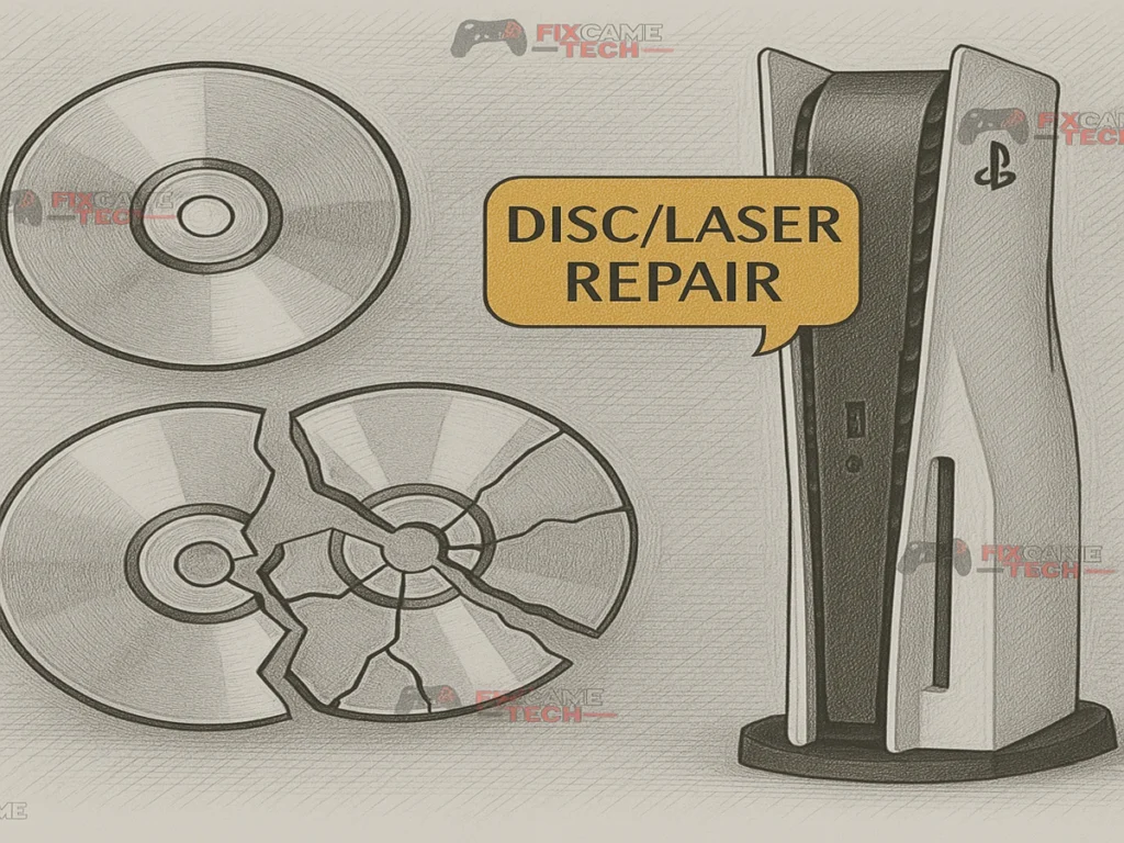 PS5 disc drive and laser repair